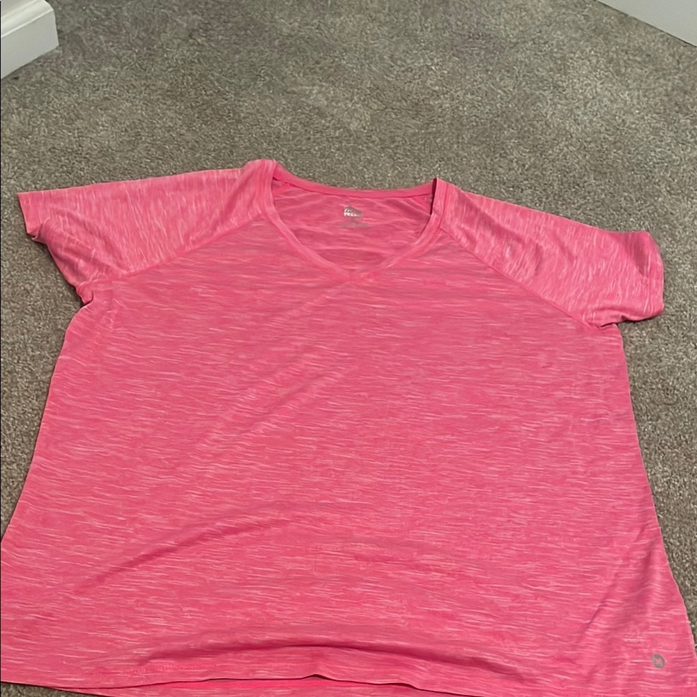 RBX Pink Relaxed Boxy Short Sleeve Tee